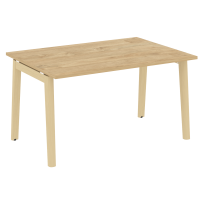 Onix Wood Стол переговорный (1 столешница) OW.PRG-1.3 Белый бриллиант/Дуб светлый/Белый металл 1380*980*750 Onix Wood Стол переговорный (1 столешница) OW.PRG-1.3 Белый бриллиант/Дуб светлый/Белый металл 1380*980*750