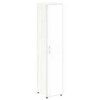 Шкаф узкий LT.SU-1.10 R (R) white Yalta / Дуб Мали – Стекло White 400×450×1987 Шкаф узкий LT.SU-1.10 R (R) white Yalta / Дуб Мали – Стекло White 400×450×1987
