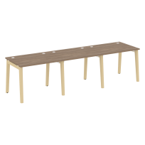 Onix Wood Рабочая станция OW.RS-3.1.8 Белый бриллиант/Дуб светлый/Белый металл 2940*800*750 Onix Wood Рабочая станция OW.RS-3.1.8 Белый бриллиант/Дуб светлый/Белый металл 2940*800*750