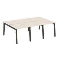 Onix Wood Рабочая станция OW.D.RS-6.0.8 Белый бриллиант/Дуб светлый/Белый металл 2340*1635*750 Onix Wood Рабочая станция OW.D.RS-6.0.8 Белый бриллиант/Дуб светлый/Белый металл 2340*1635*750