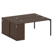 Metal System Quattro Р. ст. с шкафом-купе на П-образном м/к 40БП.РС-СШК-1.3 Т Акация/Антрацит металл 1810*1475*750 Metal System Quattro Р. ст. с шкафом-купе на П-образном м/к 40БП.РС-СШК-1.3 Т Акация/Антрацит металл 1810*1475*750