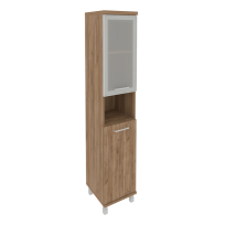 First Шкаф высокий узкий левый KSU-1.4 R (L) Дуб табак 401×432×2060 First Шкаф высокий узкий левый KSU-1.4 R (L) Дуб табак 401×432×2060