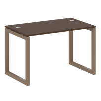 Metal System Quattro Стол офисный на О-образном м/к 50БО.СП-2 Вяз/Мокко металл 1200×720×750 Metal System Quattro Стол офисный на О-образном м/к 50БО.СП-2 Вяз/Мокко металл 1200×720×750