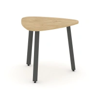 Стол для переговоров Style Project SN-5.SPRG-70.3 Акация Лорка/Металл Черный 900×900×750 Стол для переговоров Style Project SN-5.SPRG-70.3 Акация Лорка/Металл Черный 900×900×750