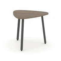 Стол для переговоров Style Project SN-4.SPRG-70.3 Акация Лорка/Металл Черный 900×900×750