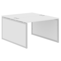 Стол-бенч 2-х местный XQPWST 1614 Сосна Эдмонт/Белый 1600×1406×750 XTEN-QP