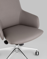Кресло офисное TopChairs Bow серый Кресло офисное TopChairs Bow серый