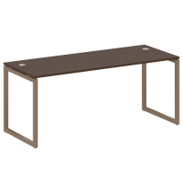 Metal System Quattro Стол офисный на О-образном м/к 40БО.СП-5 Вяз/Мокко металл 1800×720×750 Metal System Quattro Стол офисный на О-образном м/к 40БО.СП-5 Вяз/Мокко металл 1800×720×750