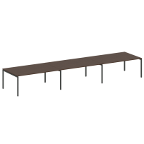 Metal System Quattro Перег. стол (3 столешницы) на П-оразном м/к 40БП.ПРГ-3.5 Акация/Антрацит металл 5400*1235*750 Metal System Quattro Перег. стол (3 столешницы) на П-оразном м/к 40БП.ПРГ-3.5 Акация/Антрацит металл 5400*1235*750