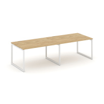 Стол для переговоров Style Project SN-4O.SPRG-012.3 Акация Лорка/Металл Черный 2360×980×750 Стол для переговоров Style Project SN-4O.SPRG-012.3 Акация Лорка/Металл Черный 2360×980×750