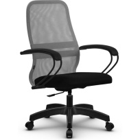 Кресло офисное Metta  SU-CP-8P (SU-СК130-8P) PL / Красный/Красный