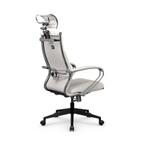 Кресло для руководителя Метта L 2c 44C/K_17832_Кожа перфорированная NewLeather - Черный_Кожа перфорированная NewLeather - Черный Кресло для руководителя Метта L 2c 44C/K_17832_Кожа перфорированная NewLeather - Черный_Кожа перфорированная NewLeather - Черный