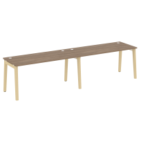 Onix Wood Рабочая станция OW.RS-2.4.7 Белый бриллиант/Дуб светлый/Белый металл 3160*720*750 Onix Wood Рабочая станция OW.RS-2.4.7 Белый бриллиант/Дуб светлый/Белый металл 3160*720*750