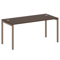 Metal System Quattro Стол офисный на П-образном м/к 40БП.СП-4 Вяз/Мокко металл 1600×720×750 Metal System Quattro Стол офисный на П-образном м/к 40БП.СП-4 Вяз/Мокко металл 1600×720×750