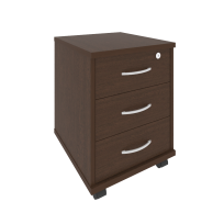 Riva Тумба подкатная 3 ящ. с фолдингом А.ТМ-3F Белый 420*450*556