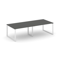 Стол для переговоров Style Project SN-6O.SPRG-042.3 Акация Лорка/Металл Черный 2360×1180×750 Стол для переговоров Style Project SN-6O.SPRG-042.3 Акация Лорка/Металл Черный 2360×1180×750
