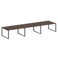 Metal System Перег. стол (3 столешницы) на О-оразном м/к БО.ПРГ-3.4 Акация/Антрацит металл 4800*1235*750 Metal System Перег. стол (3 столешницы) на О-оразном м/к БО.ПРГ-3.4 Акация/Антрацит металл 4800*1235*750