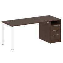 Metal System Quattro Р. ст. с тумбой на П-образном м/к 50БП.РС-СТП-1.3 Акация/Антрацит металл 1812*720*750 Metal System Quattro Р. ст. с тумбой на П-образном м/к 50БП.РС-СТП-1.3 Акация/Антрацит металл 1812*720*750