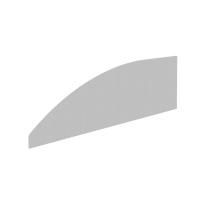 Riva Экран А.ЭКР-2.1 Белый 1200*450*18 Riva Экран А.ЭКР-2.1 Белый 1200*450*18
