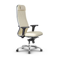 Кресло для руководителя Метта L 1m 40M/2D_17838_Кожа перфорированная NewLeather – Черный Кресло для руководителя Метта L 1m 40M/2D_17838_Кожа перфорированная NewLeather – Черный