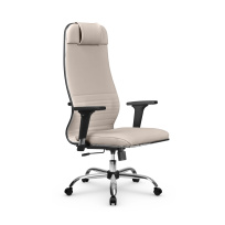Кресло для руководителя Метта L 1m 38К2/2D_17833_Infinity Easy Clean_черный