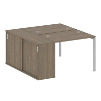 Metal System Quattro Р. ст. с шкафом-купе на П-образном м/к 40БП.РС-СШК-1.1 Т Акация/Антрацит металл 1410*1475*750 Metal System Quattro Р. ст. с шкафом-купе на П-образном м/к 40БП.РС-СШК-1.1 Т Акация/Антрацит металл 1410*1475*750
