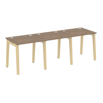Onix Wood Рабочая станция OW.RS-3.0.7 Белый бриллиант/Дуб светлый/Белый металл 2340*720*750 Onix Wood Рабочая станция OW.RS-3.0.7 Белый бриллиант/Дуб светлый/Белый металл 2340*720*750