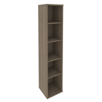 Стеллаж узкий высокий Style Л.СУ-1 Акация 412×410×1980 Стеллаж узкий высокий Style Л.СУ-1 Акация 412×410×1980