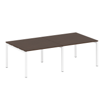 Metal System Quattro Перег. стол (2 столешницы) на П-образном м/к 50БП.ПРГ-2.2 Акация/Антрацит металл 2400*1235*750 Metal System Quattro Перег. стол (2 столешницы) на П-образном м/к 50БП.ПРГ-2.2 Акация/Антрацит металл 2400*1235*750