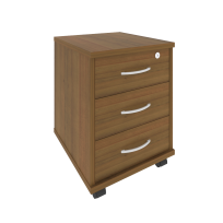 Riva Тумба подкатная 3 ящ. с фолдингом А.ТМ-3F Белый 420*450*556