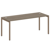 Metal System Quattro Стол офисный на П-образном м/к 40БП.СП-5 Вяз/Мокко металл 1800×720×750 Metal System Quattro Стол офисный на П-образном м/к 40БП.СП-5 Вяз/Мокко металл 1800×720×750
