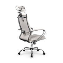 Кресло для руководителя Метта L 2c 44C/K_17833_Кожа перфорированная NewLeather - Черный_Кожа перфорированная NewLeather - Черный Кресло для руководителя Метта L 2c 44C/K_17833_Кожа перфорированная NewLeather - Черный_Кожа перфорированная NewLeather - Черный