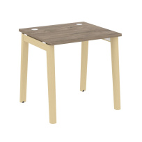 Onix Wood Стол офисный OW.SP-0.7 Дуб мали/Дуб светлый/Белый металл 780×720×750