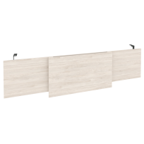 Onix Direct Царга стола руководителя O.M-CSR-6 Дуб мали/Белый металл 1740×450×54 Onix Direct Царга стола руководителя O.M-CSR-6 Дуб мали/Белый металл 1740×450×54