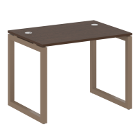 Metal System Quattro Стол офисный на О-образном м/к 50БО.СП-1 Вяз/Мокко металл 1000×720×750 Metal System Quattro Стол офисный на О-образном м/к 50БО.СП-1 Вяз/Мокко металл 1000×720×750