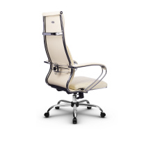 Кресло для руководителя Метта L 1c 44B/K_17833 Кожа перфорированная NewLeather – Черный Кресло для руководителя Метта L 1c 44B/K_17833 Кожа перфорированная NewLeather – Черный