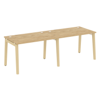 Onix Wood Рабочая станция OW.RS-2.2.8 Белый бриллиант/Дуб светлый/Белый металл 2360*800*750 Onix Wood Рабочая станция OW.RS-2.2.8 Белый бриллиант/Дуб светлый/Белый металл 2360*800*750