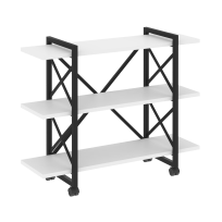 Loft Стеллаж на колесных опорах-3 полки VR.L-MST.K-3.8V Тиквуд тёмный/Чёрный металл 1200×400×968 Loft Стеллаж на колесных опорах-3 полки VR.L-MST.K-3.8V Тиквуд тёмный/Чёрный металл 1200×400×968