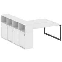 Metal System Quattro Р. ст. с шкафом-купе на О-образном м/к 50БО.РС-СШК-4.5 Т Акация/Антрацит металл 2210*2332*1098 Metal System Quattro Р. ст. с шкафом-купе на О-образном м/к 50БО.РС-СШК-4.5 Т Акация/Антрацит металл 2210*2332*1098