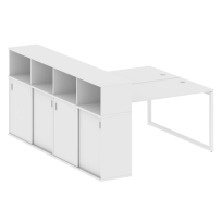 Metal System Quattro Р. ст. с шкафом-купе на О-образном м/к 40БО.РС-СШК-4.3 Т Акация/Антрацит металл 1810*2332*1098 Metal System Quattro Р. ст. с шкафом-купе на О-образном м/к 40БО.РС-СШК-4.3 Т Акация/Антрацит металл 1810*2332*1098