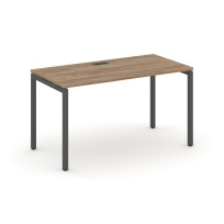 Стол офисный Style Project SN-4P.SP-001 / Дуб Табак – Металл Антрацит / 980×600×750 Стол офисный Style Project SN-4P.SP-001 / Дуб Табак – Металл Антрацит / 980×600×750
