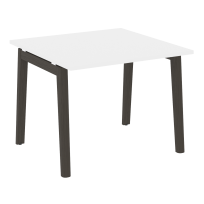 Onix Wood Стол переговорный (1 столешница) OW.PRG-1.1 Белый бриллиант/Дуб светлый/Белый металл 980*980*750 Onix Wood Стол переговорный (1 столешница) OW.PRG-1.1 Белый бриллиант/Дуб светлый/Белый металл 980*980*750