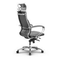 Кресло для руководителя Метта L 2c 44C/K_17838_Кожа перфорированная NewLeather - Черный_Кожа перфорированная NewLeather - Черный Кресло для руководителя Метта L 2c 44C/K_17838_Кожа перфорированная NewLeather - Черный_Кожа перфорированная NewLeather - Черный