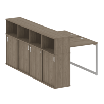 Metal System Quattro Р. ст. с шкафом-купе на О-образном м/к 40БО.РС-СШК-4.1 Т Акация/Антрацит металл 1410*2332*1098 Metal System Quattro Р. ст. с шкафом-купе на О-образном м/к 40БО.РС-СШК-4.1 Т Акация/Антрацит металл 1410*2332*1098