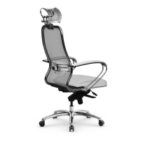 Кресло для руководителя Samurai SL-2.04 Infinity Easy Clean черный плюс