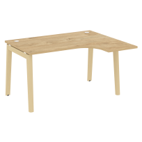 Onix Wood Стол эргономичный правый OW.SA-3 (R) Белый бриллиант/Дуб светлый/Белый металл 1380*1180*750 (800/460) Onix Wood Стол эргономичный правый OW.SA-3 (R) Белый бриллиант/Дуб светлый/Белый металл 1380*1180*750 (800/460)