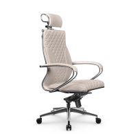 Кресло для руководителя Метта L 2c 44C/K_17839_Кожа перфорированная NewLeather - Черный_Кожа перфорированная NewLeather - Черный Кресло для руководителя Метта L 2c 44C/K_17839_Кожа перфорированная NewLeather - Черный_Кожа перфорированная NewLeather - Черный