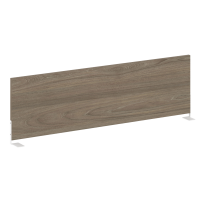 Metal System Экран для стола боковой Б.ЭКР-120 Акация/Белый металл 1200*348*18 Metal System Экран для стола боковой Б.ЭКР-120 Акация/Белый металл 1200*348*18