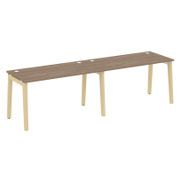 Onix Wood Рабочая станция OW.RS-2.3.7 Белый бриллиант/Дуб светлый/Белый металл 2760*720*750 Onix Wood Рабочая станция OW.RS-2.3.7 Белый бриллиант/Дуб светлый/Белый металл 2760*720*750