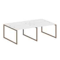 Metal System Quattro Р. ст. на 4 раб. места на О-образном м/к 40БО.СМ-4.2 Акация/Антрацит металл 2400*1475*750 Metal System Quattro Р. ст. на 4 раб. места на О-образном м/к 40БО.СМ-4.2 Акация/Антрацит металл 2400*1475*750
